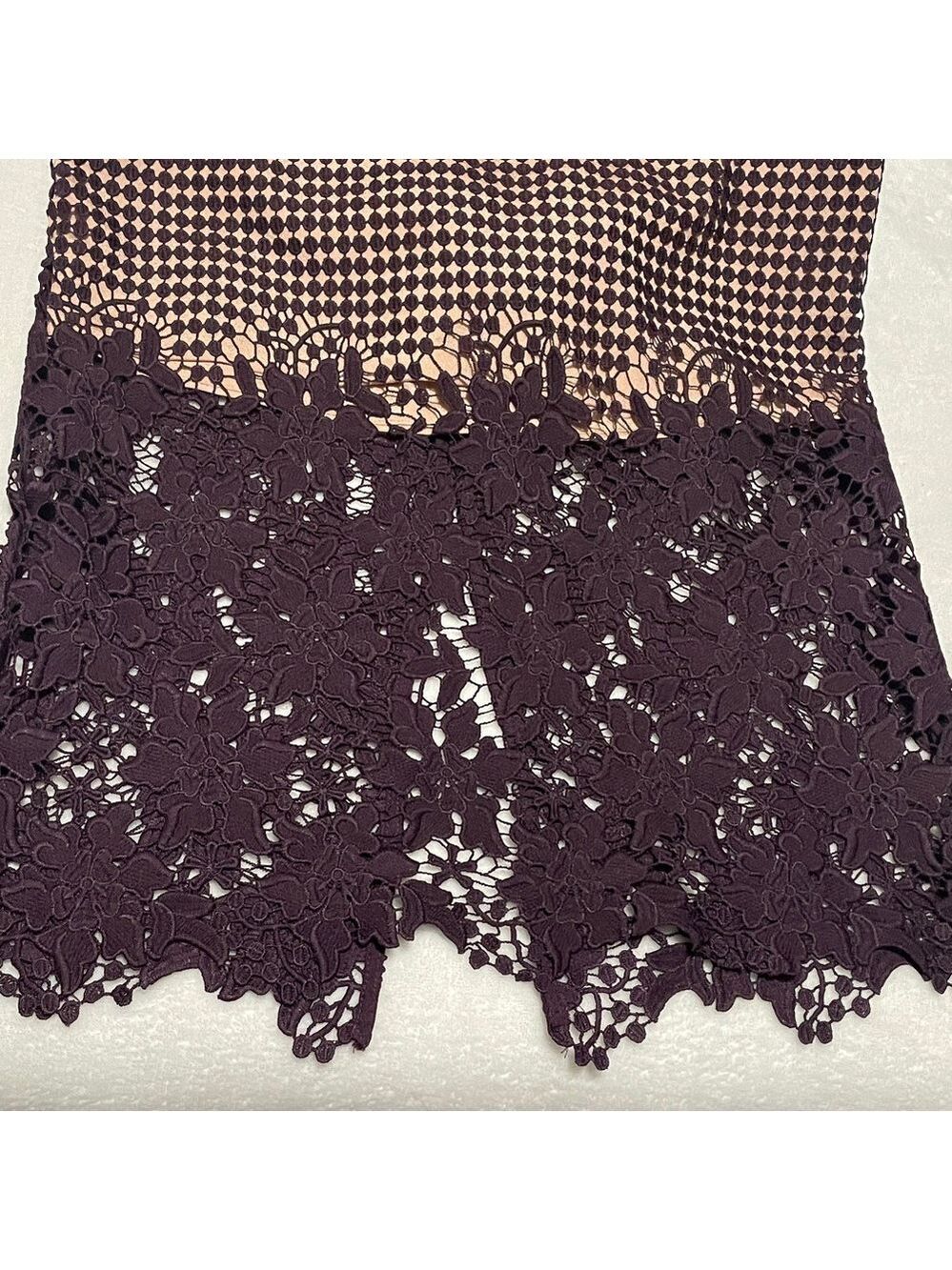 Dress The Population Aurora Lace Midi Dress Sz Small - Picture 11 of 13